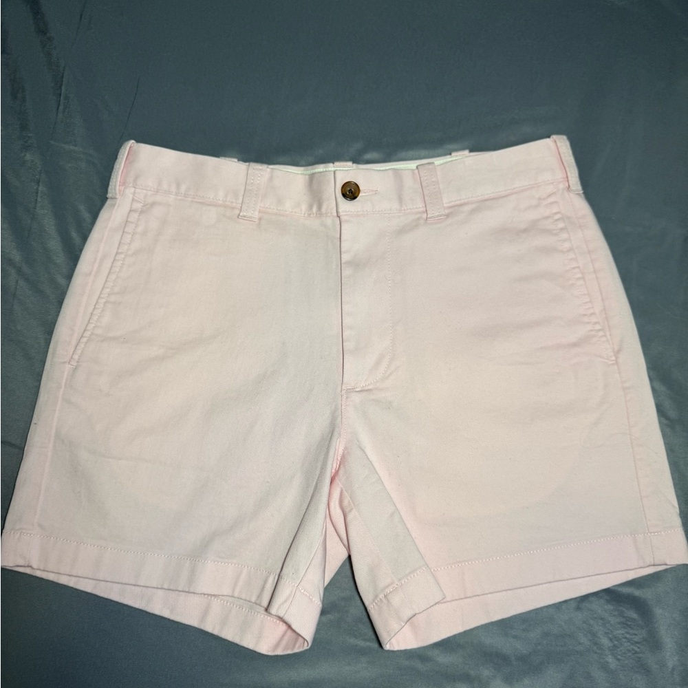 J. Crew Soft Pink Khaki Shorts 5” Inseam